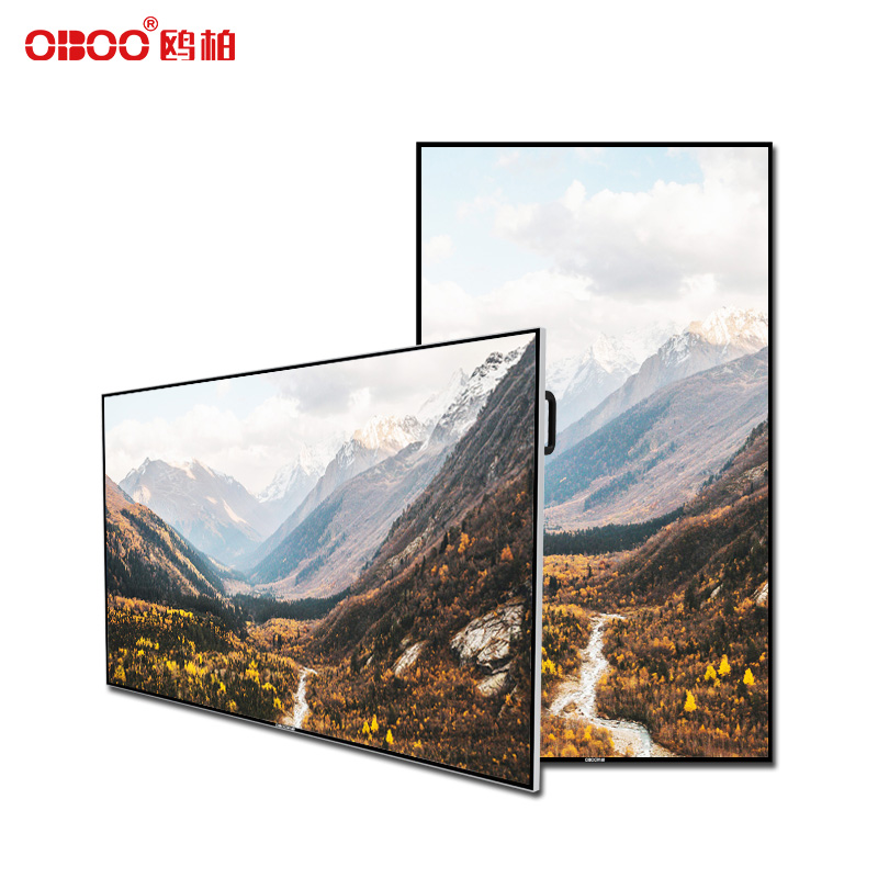 100 inch wall mounted LCD advertising machine