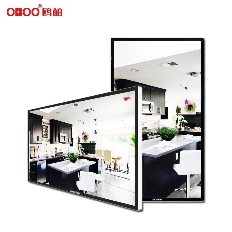 27 inch wall mounted LCD capacitive touch advertising machine