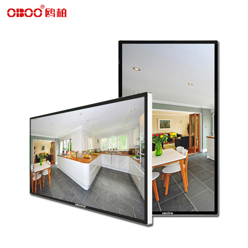 43 inch wall mounted LCD capacitive touch advertising machine