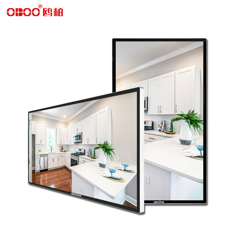 23.6 inch wall mounted LCD capacitive touch advertising machine