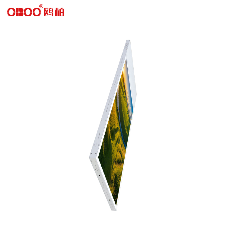 55 inch suspended dual screen display advertising machine