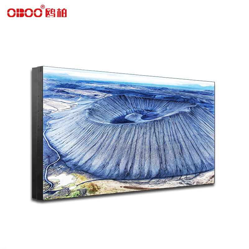 OBOO 75 inch 3.5mm splicing LCD splicing screen