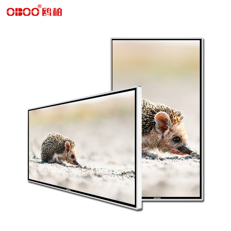 55 inch wall mounted LCD infrared touch advertising machine