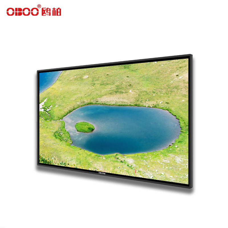 65 inch wall mounted LCD infrared touch advertising machine