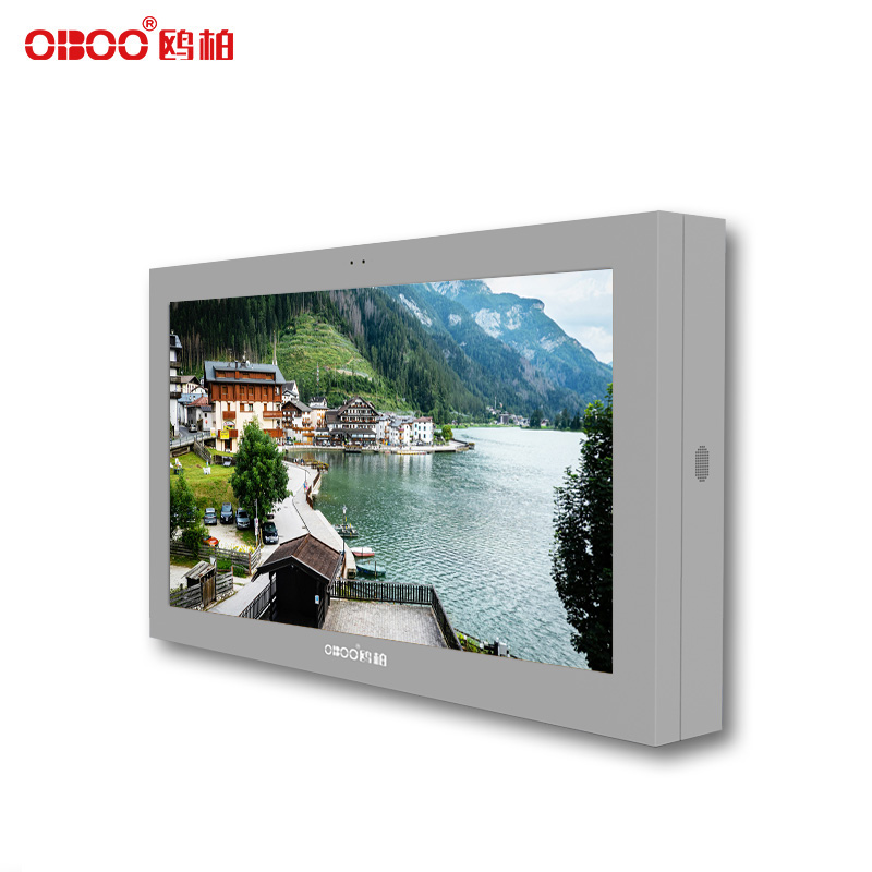 OBOO 43 inch outdoor wall mounted LCD advertising machine