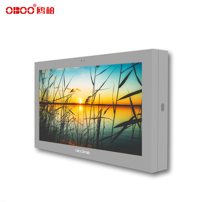 OBOO 65 inch outdoor wall mounted LCD advertising machine