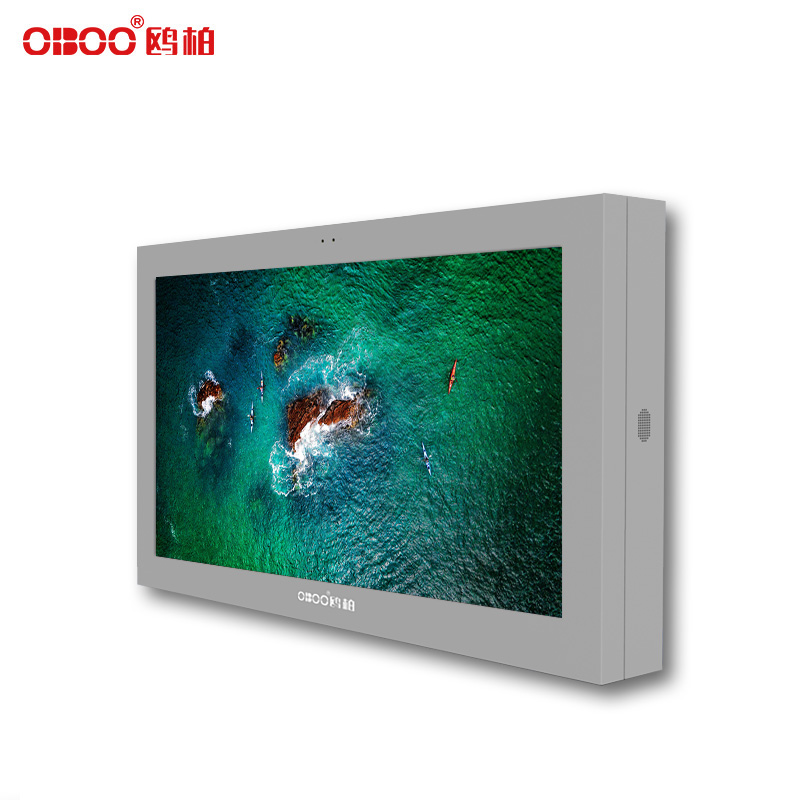 OBOO 32 inch outdoor wall mounted LCD touch advertising machine