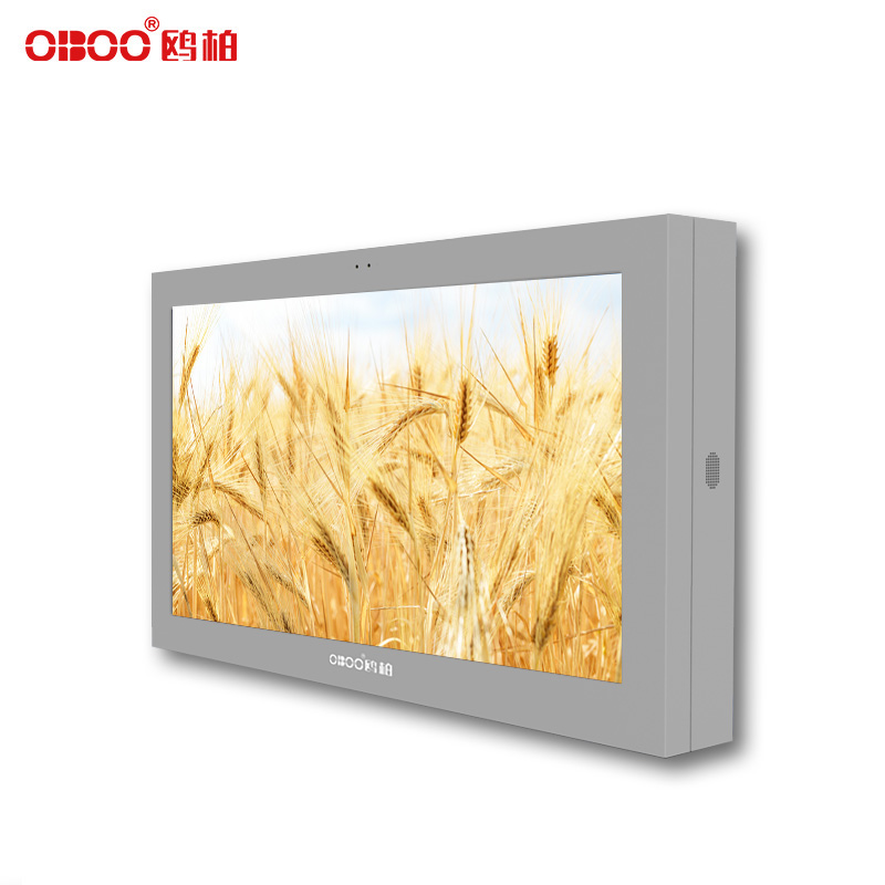 OBOO 49 inch outdoor wall mounted LCD touch advertising machine