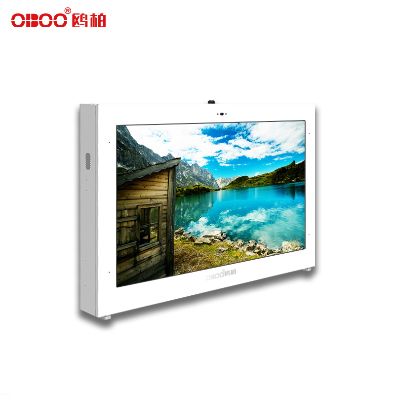 OBOO 65 inch outdoor wall mounted LCD touch advertising machine