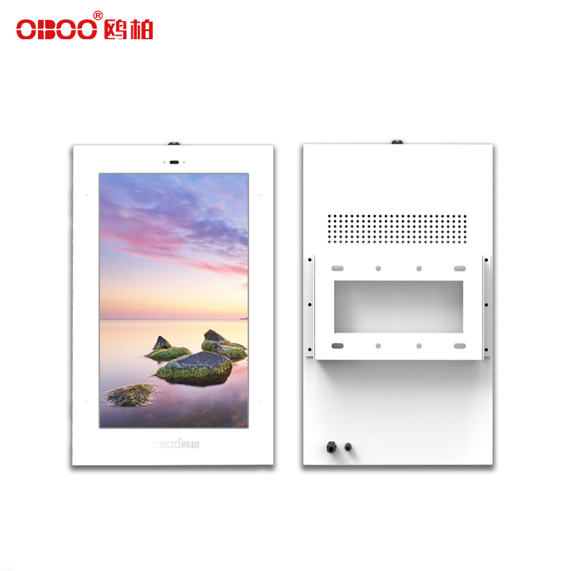 86-inch outdoor wall mounted vertical LCD touch advertising machine
