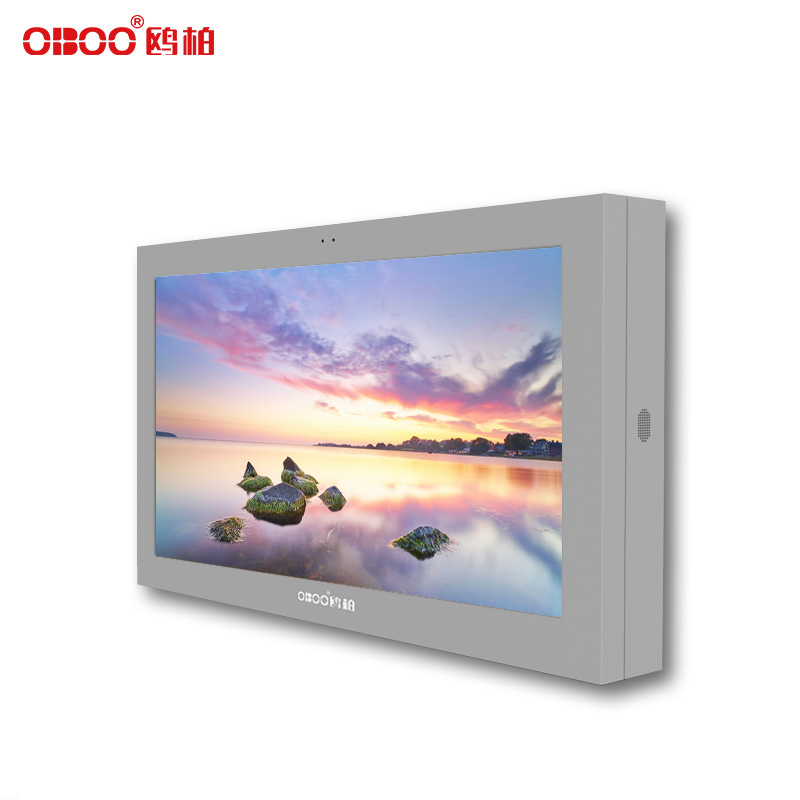 OBOO 86 inch outdoor wall mounted LCD touch advertising machine