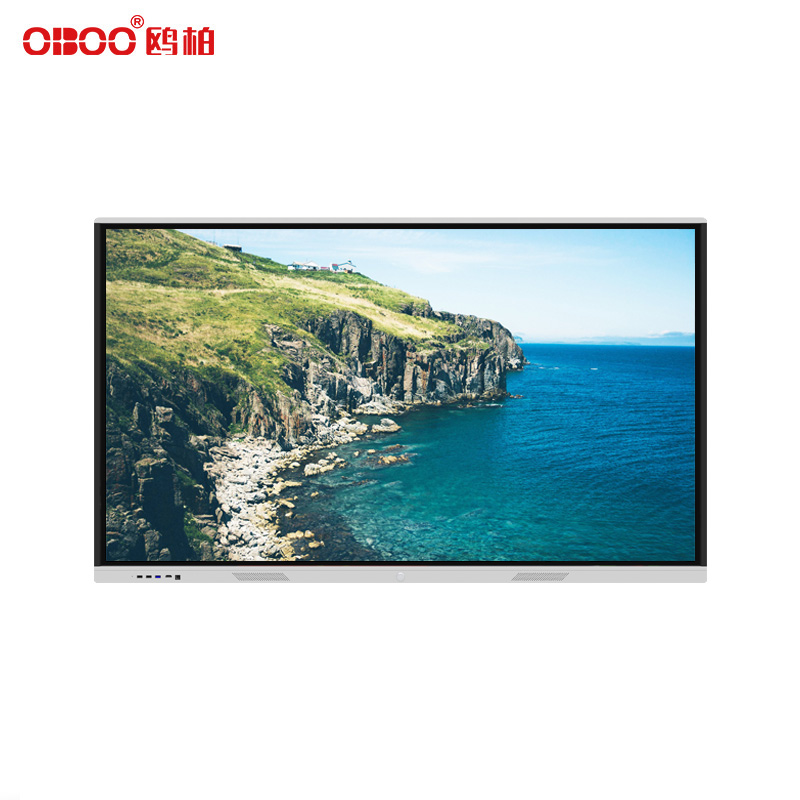 Front view of OBOO conference tablet all-in-one machine