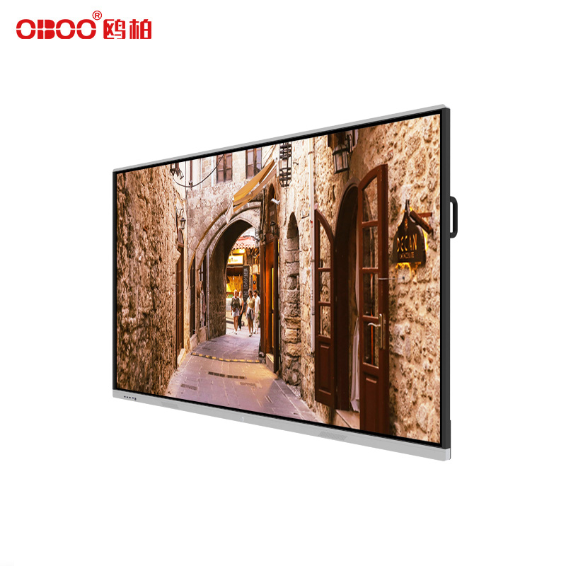 Side view of OBOO conference tablet all-in-one machine