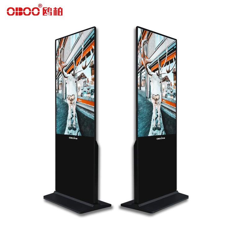 49 inch vertical LCD capacitive touch advertising machine