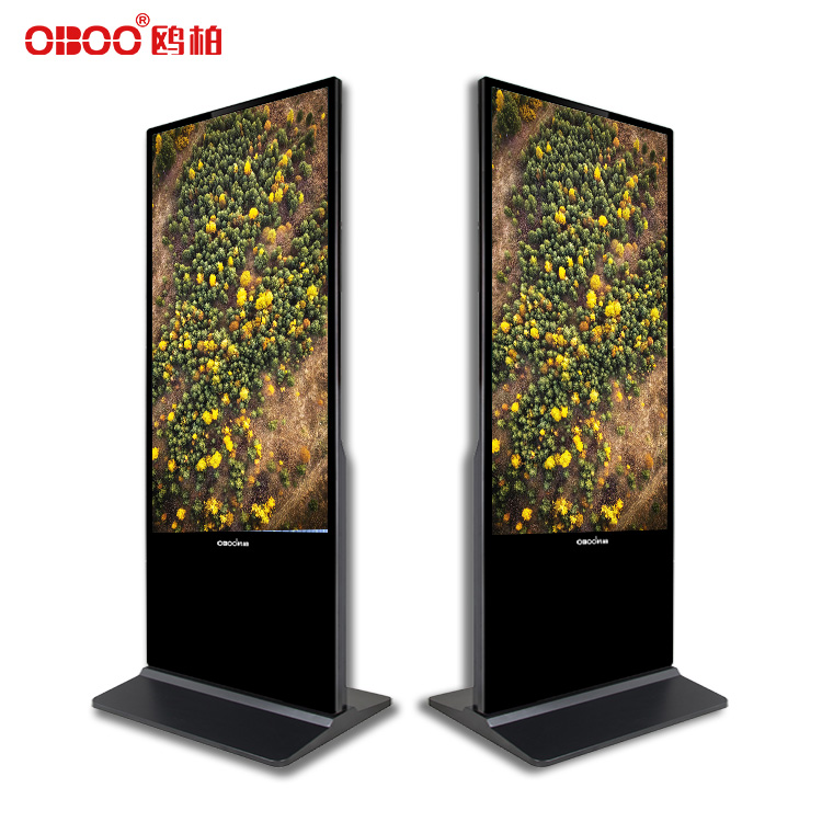 65 inch vertical LCD capacitive touch advertising machine