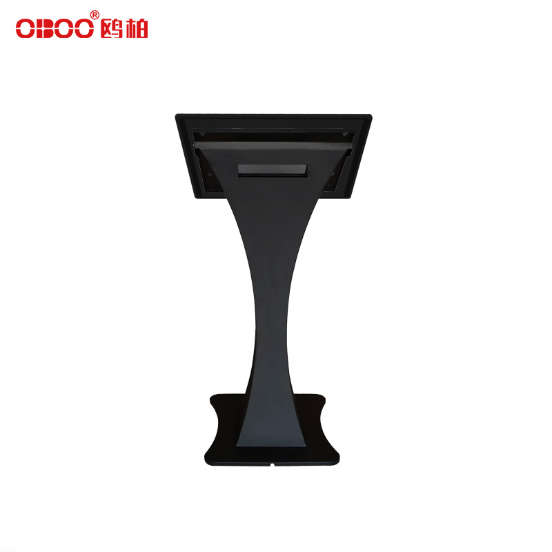 Rear view of horizontal advertising machine